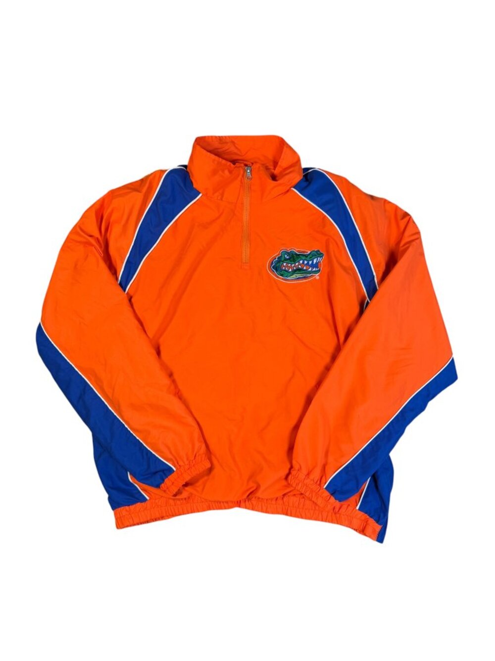 Florida Gators 58 Sports Vintage Windbreaker 1/4 Zip Pullover XL